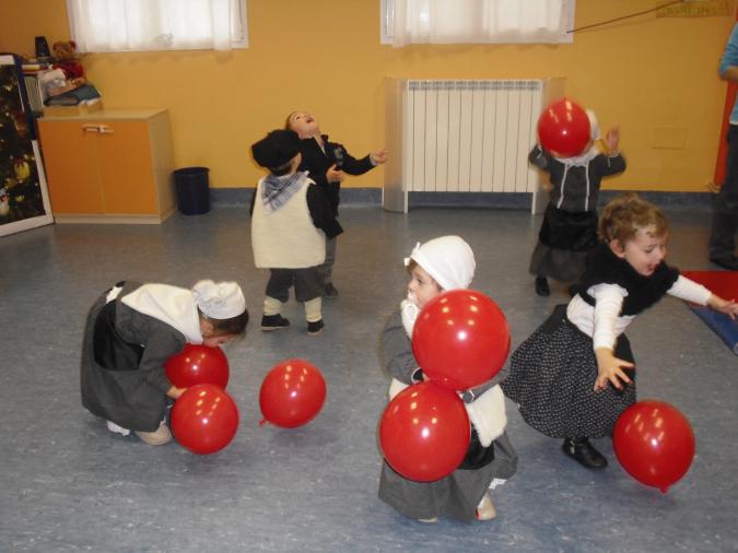 Jugando con los globos